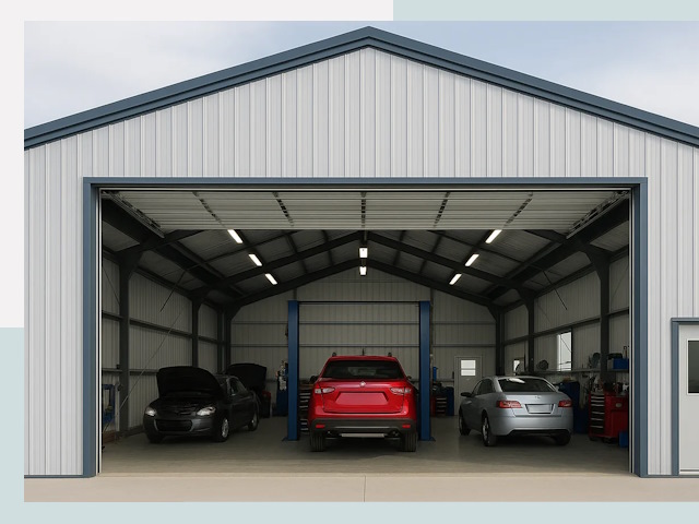 Ангары из сэндвич панелей от 657 руб. в Волгодонск