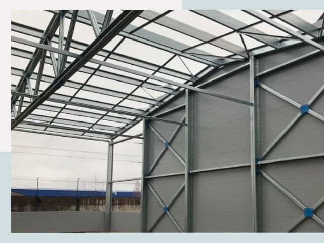 Каркасные ангары от СтальСтрой-Вгн по цене от 657 руб.