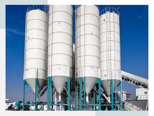 Строительство цементных силосов в Волгодонске