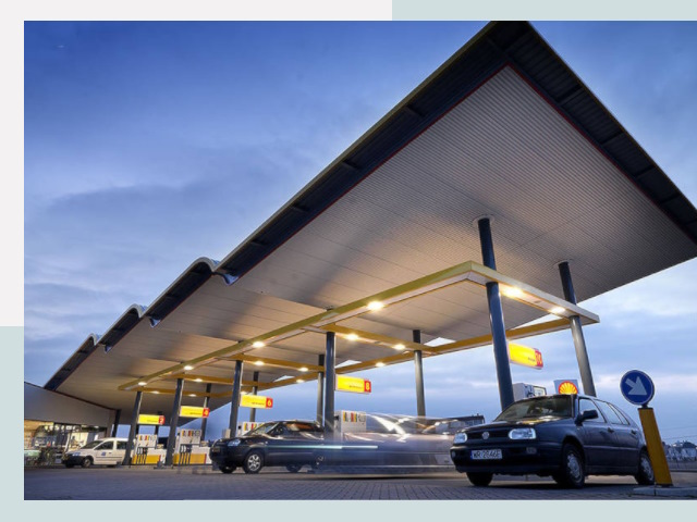 Навесы для АЗС в Волгодонск от 657 руб. - Защита и комфорт