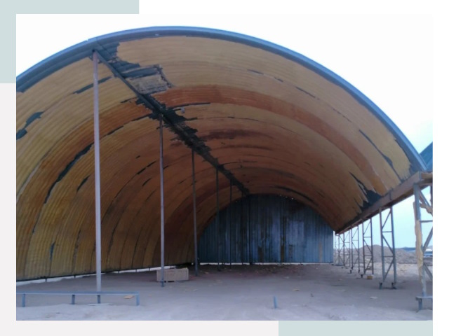 Реконструкция ангаров в Волгодонске